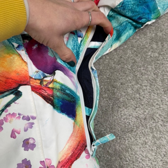 Roxy Dry Flight Technology Wildlife Insulated Women's Snowboard Jacket Medium - Picture 11 of 16